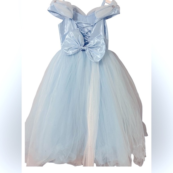 Petite Monet Dress light blue Size 10 - Picture 5 of 8